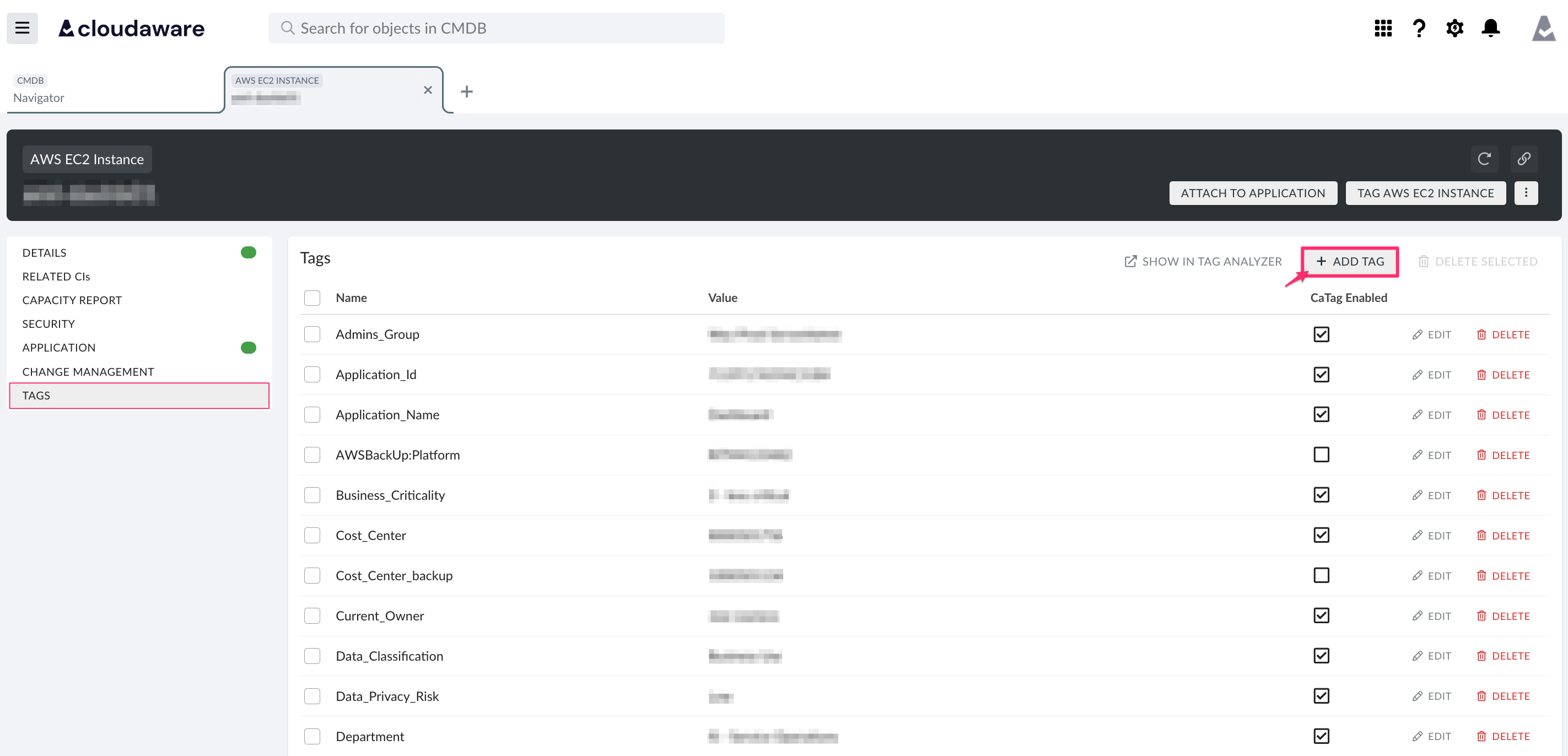 CMDB - Tag resources - navigation - the tab Tags.png