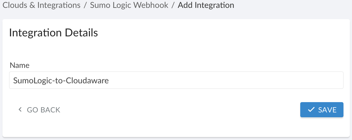 Sumo Logic Webhook - Sumo Logic Webhook integration details.png