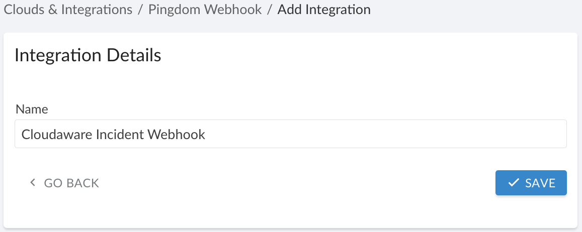 Pingdom Webhook - Pingdom Webhook integration details.png