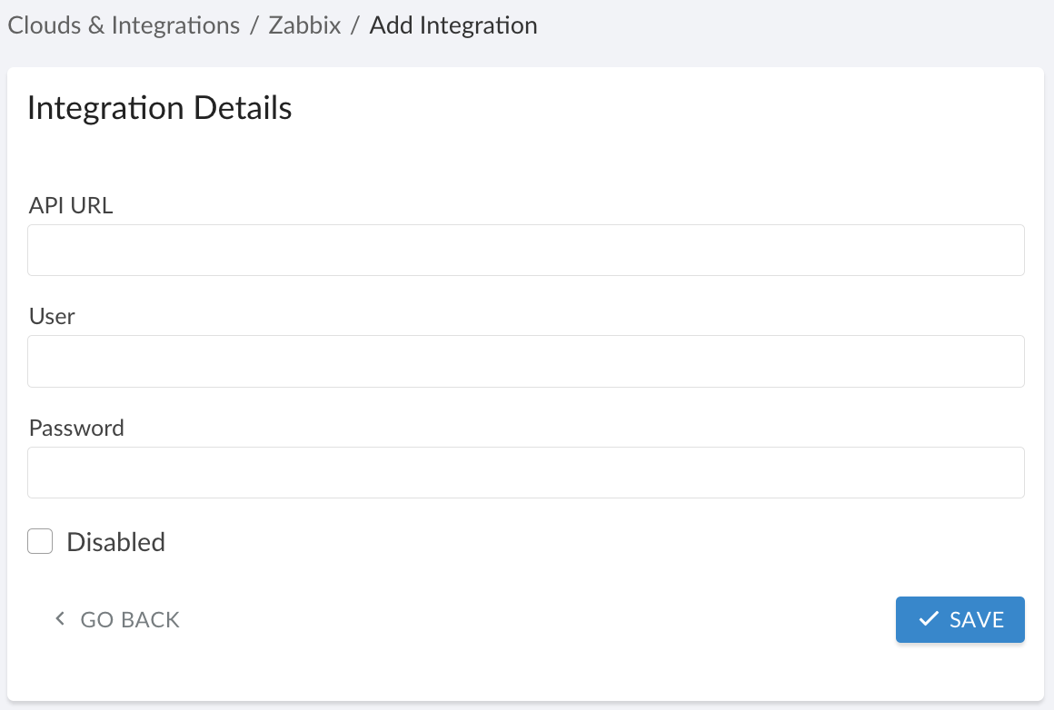 Zabbix - Zabbix integration details.png