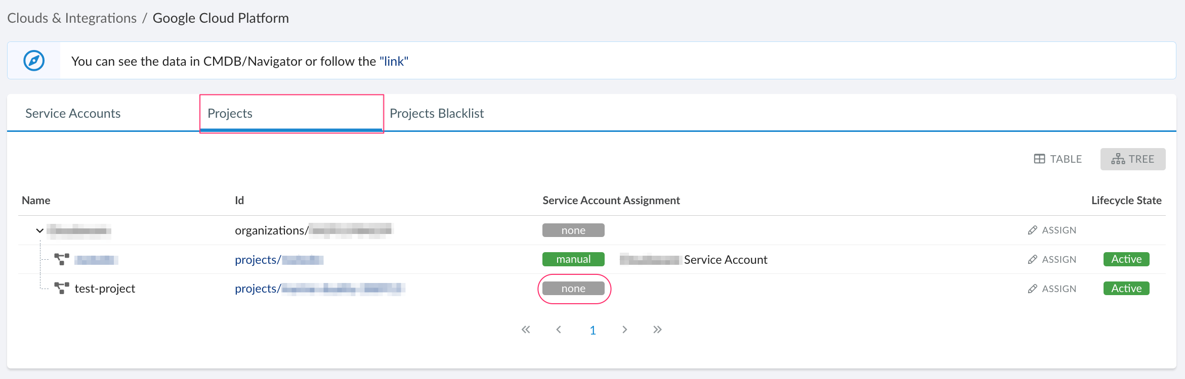 Google Cloud Platform - Managing Projects and Service Accounts - Projects - Assign service accounts.png