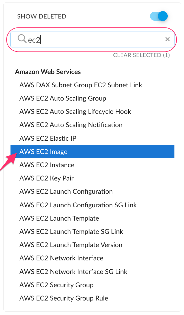 CMDB - search - filter by object type.png