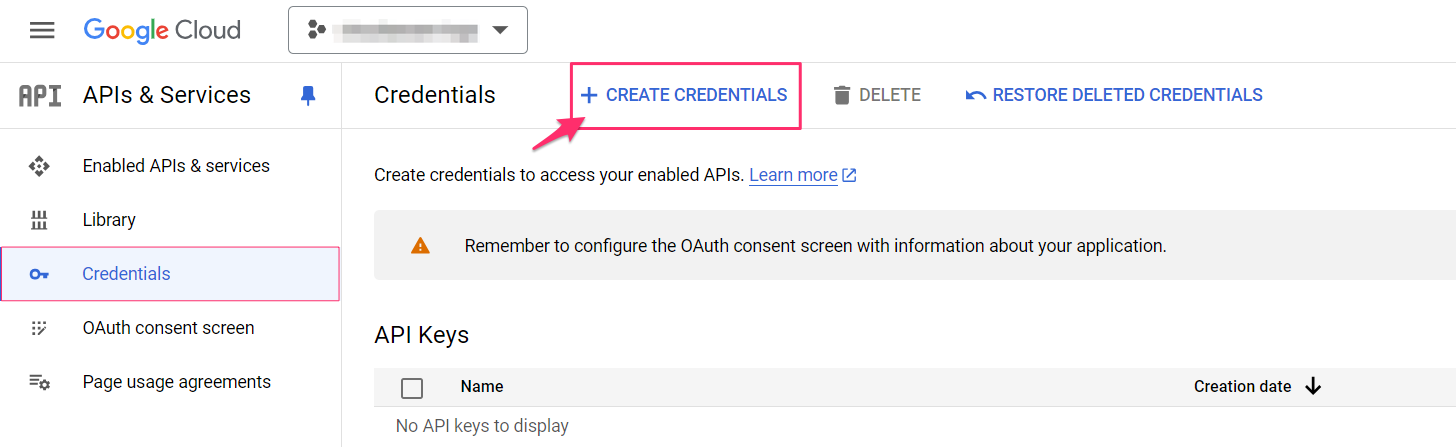 adding cloud accounts - get API key - create credentials.png