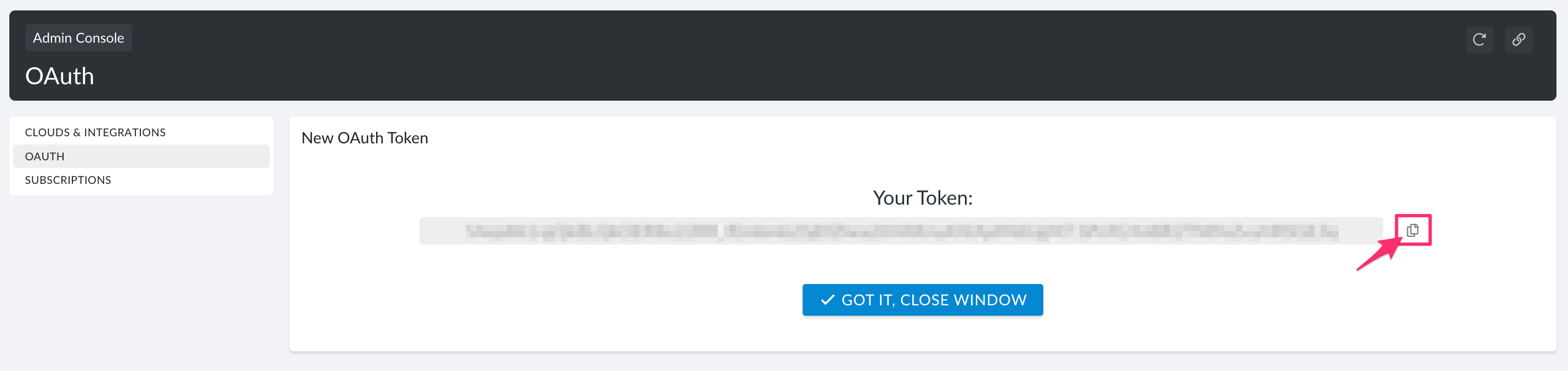 adding cloud accounts - oauth - copy token.png