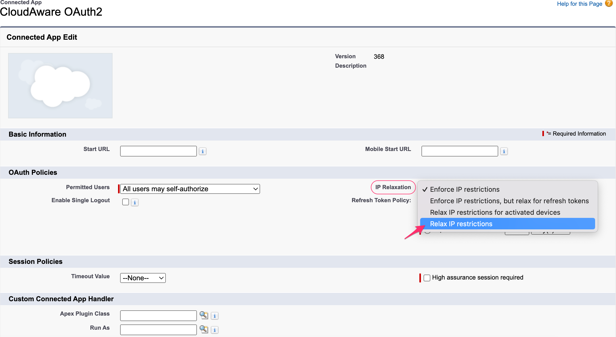 adding cloud accounts - oauth - the app - relax ip restrictions.png