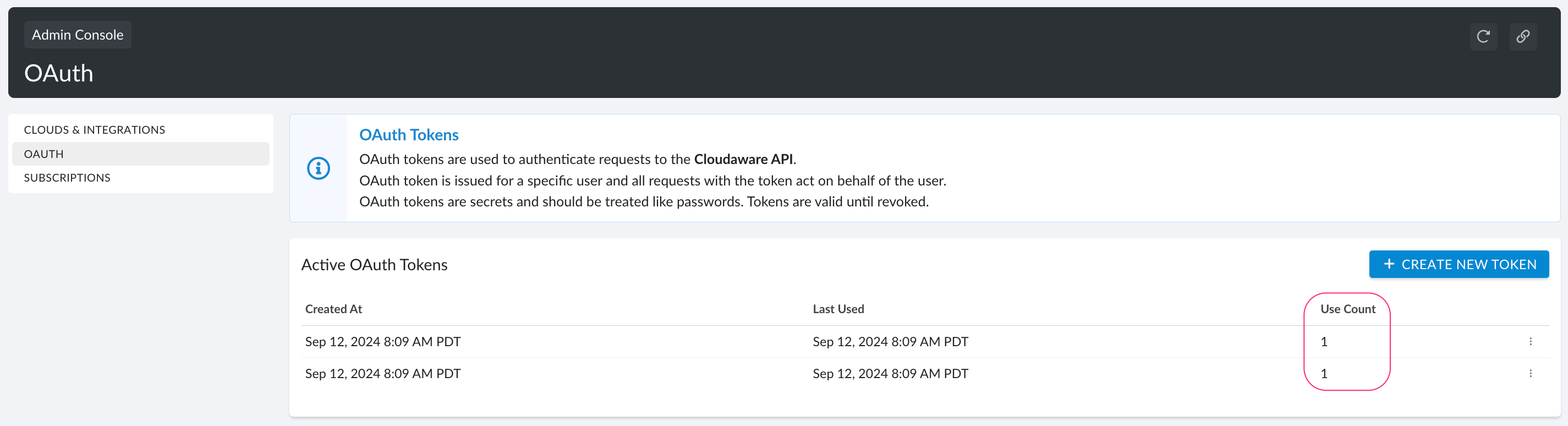 adding cloud accounts - oauth - token use count.png