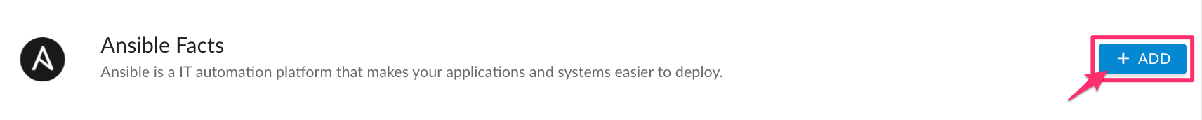 Ansible Facts - add integration.png