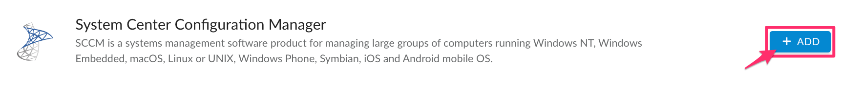 SCCM - admin - add SCCM integration.png