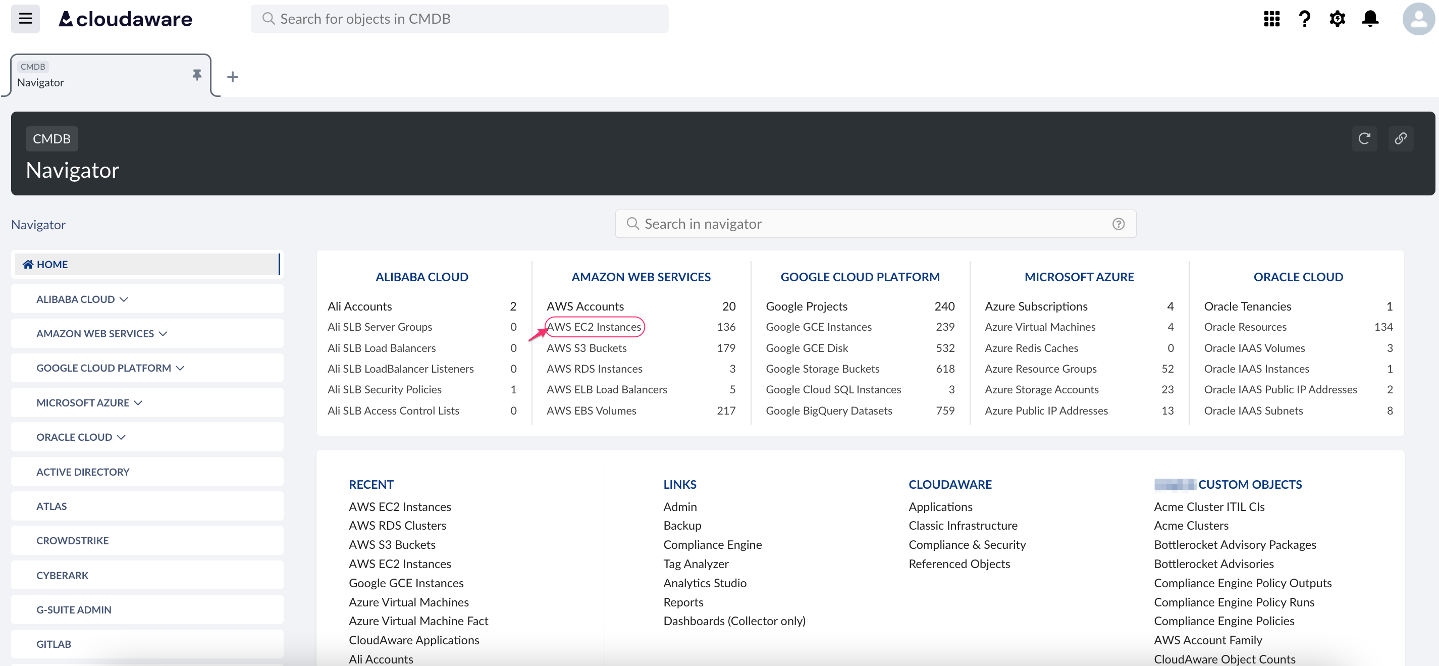 CMDB - Export data from list view - CMDB Navigator.png