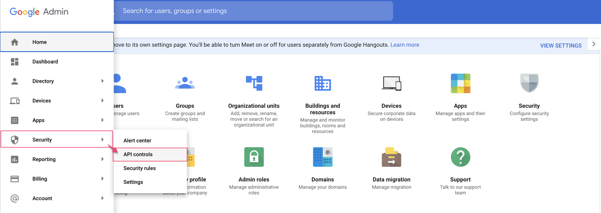 Google Workspace - setup in Google - Google Admin.png