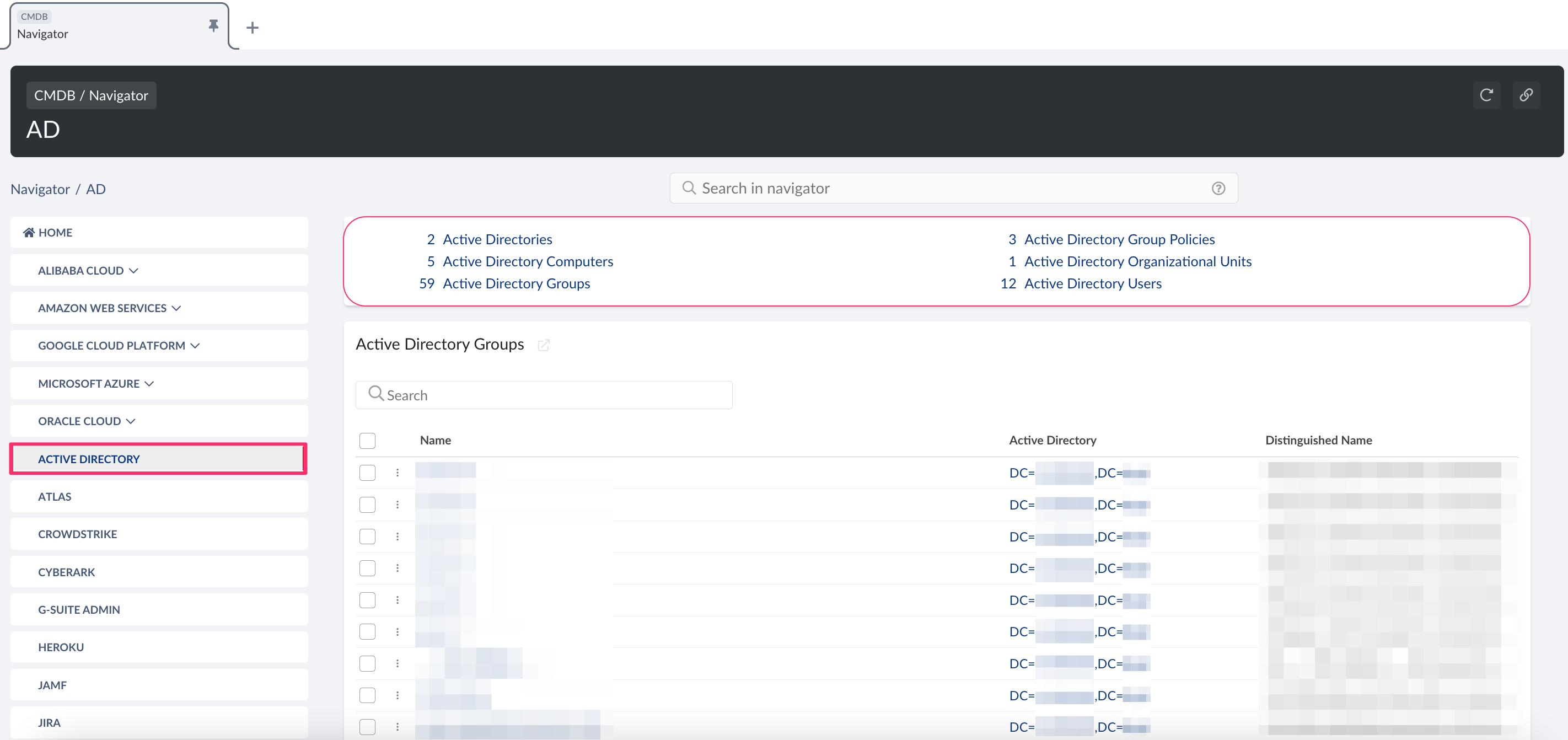 Active Directory (AD) - AD objects in CMDB.png