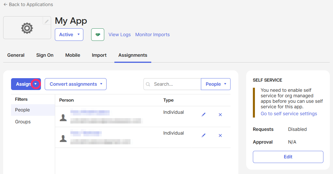 Okta SSO - setup in Okta - assign user and groups.png
