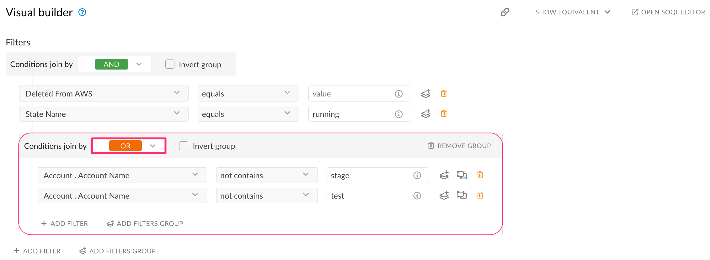 CMDB - Create list views - filter criteria - group OR.png