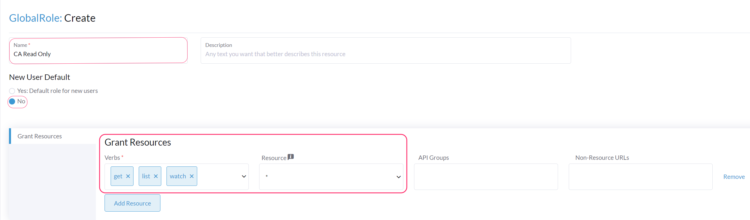 Rancher - Custom role in Rancher - create role - permissions.png