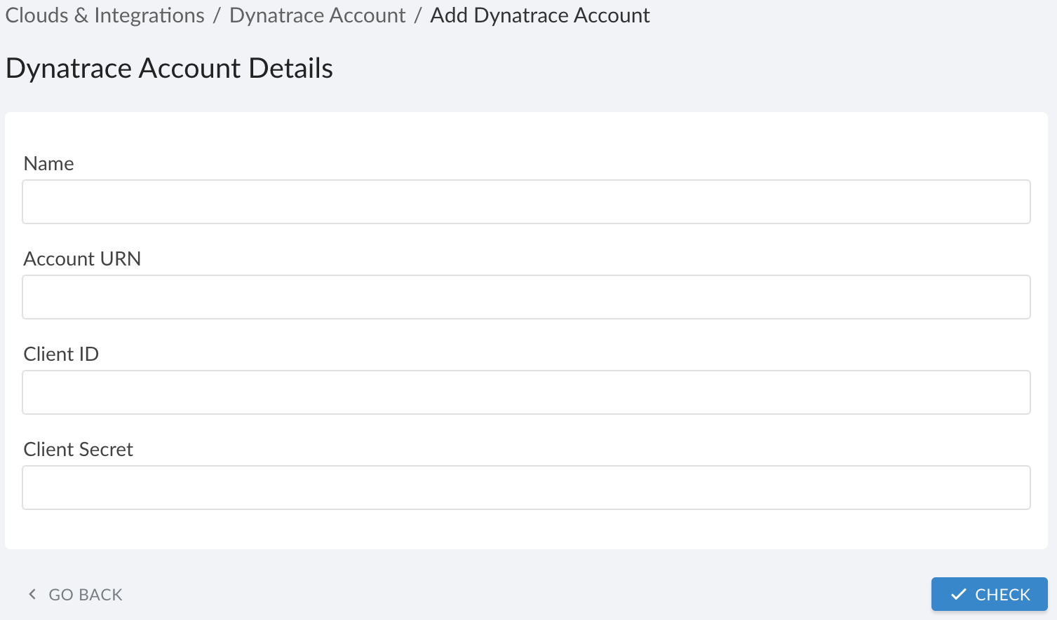 Dynatrace Accounts - add integration details.png