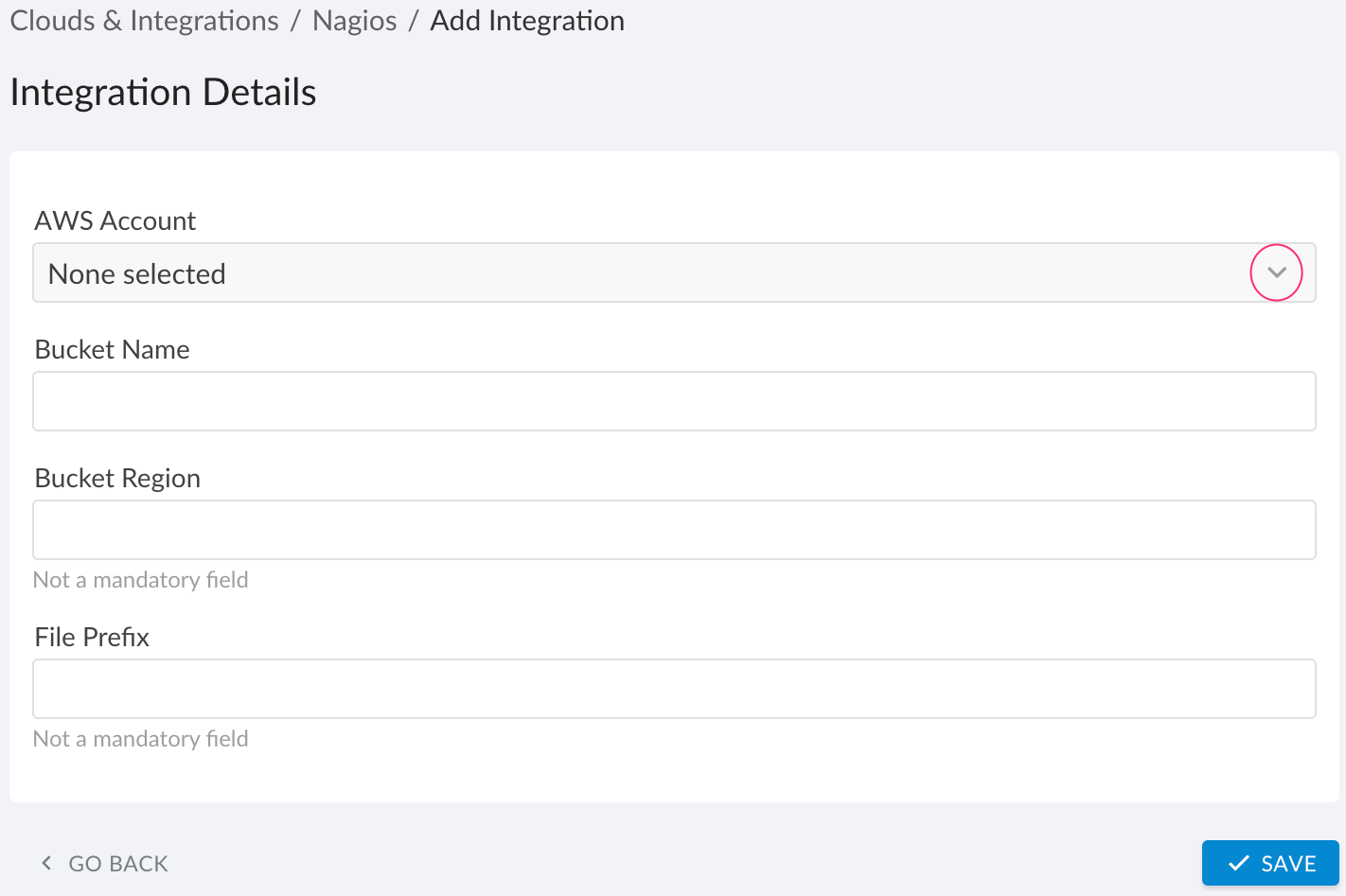 Nagios - AWS S3 bucket details.png