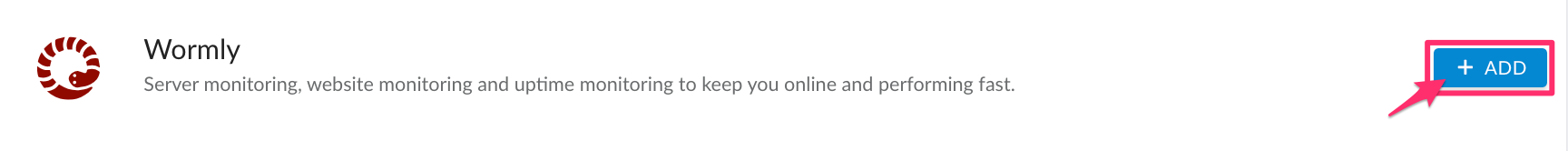 Wormly - admin - add Wormly integration.png