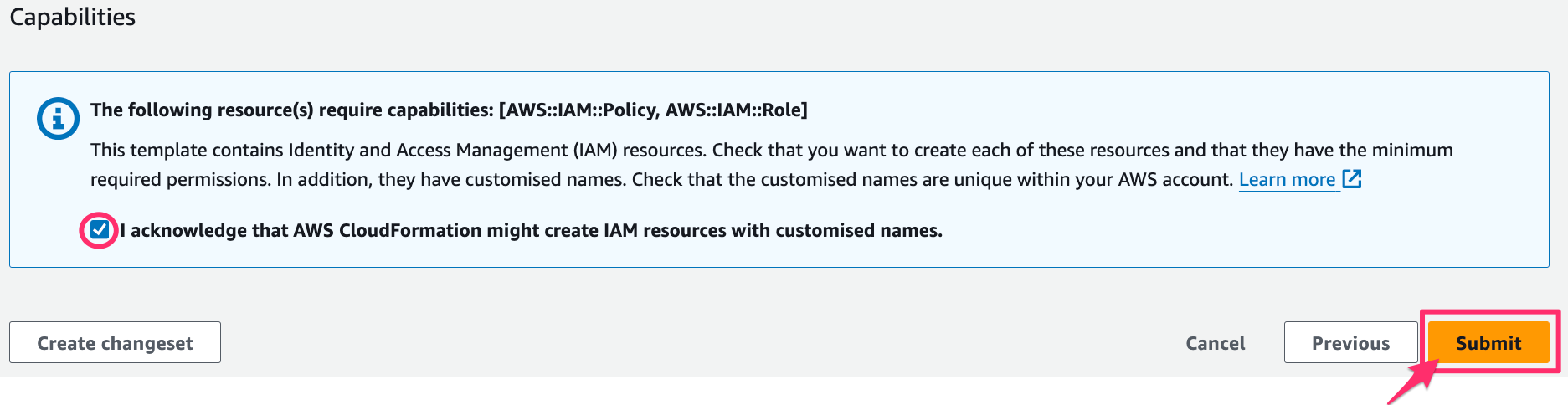 aws start guide - using iam role - capabilities.png