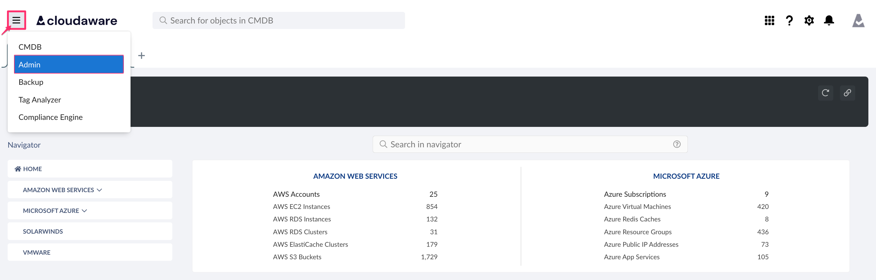 GCP start guide - setup in Cloudaware - admin.png