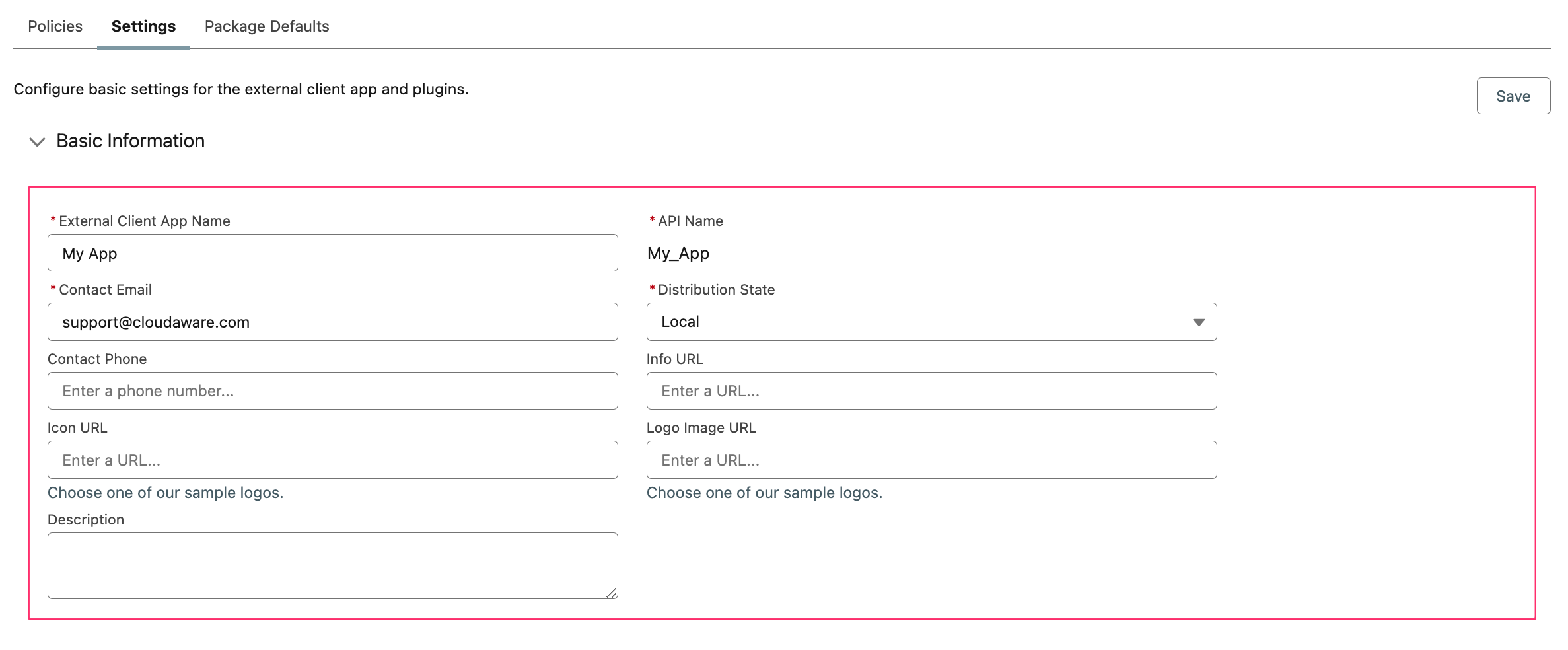 CMDB - External Client App - set up basic info.png