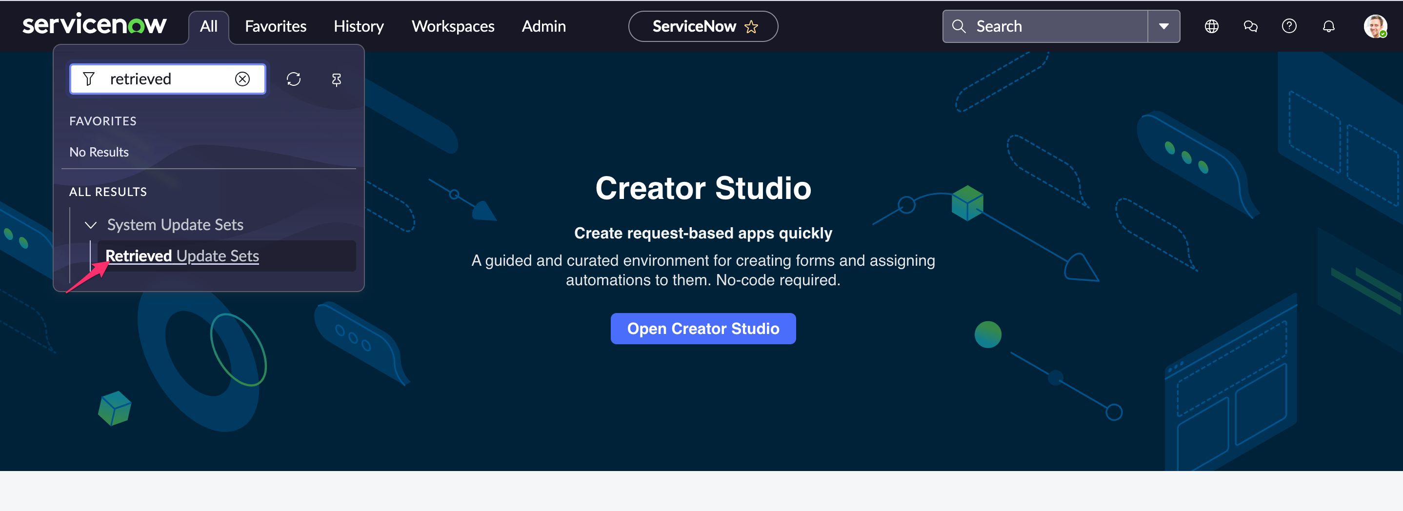 Cloudaware CMDB App Manual Installation - install the app - retrieved update sets.png