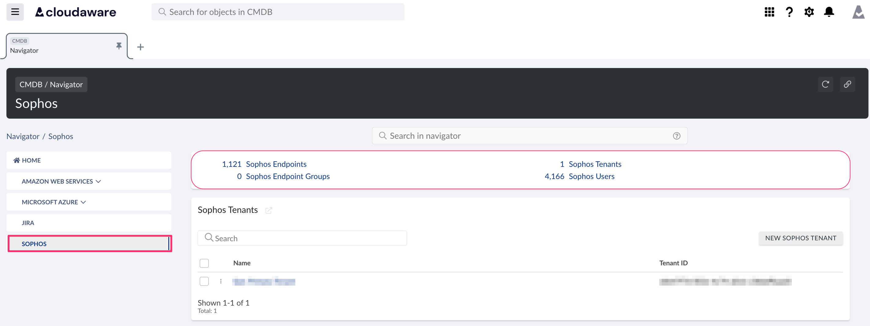Sophos - Sophos objects in CMDB.png
