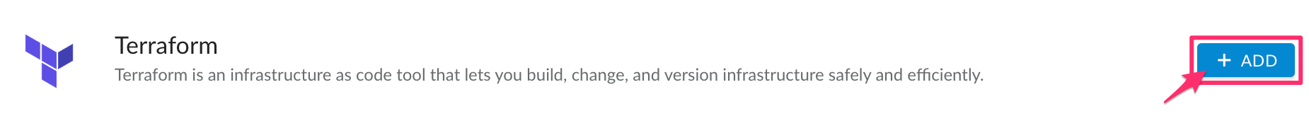 Terraform - admin - add Terraform integration.png