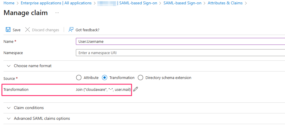 Azure Entra ID SSO - setup in Azure - additional claims - User.Username (result).png
