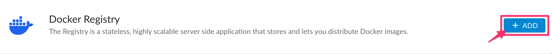 Docker Registry - admin - add Docker Registry integration.png