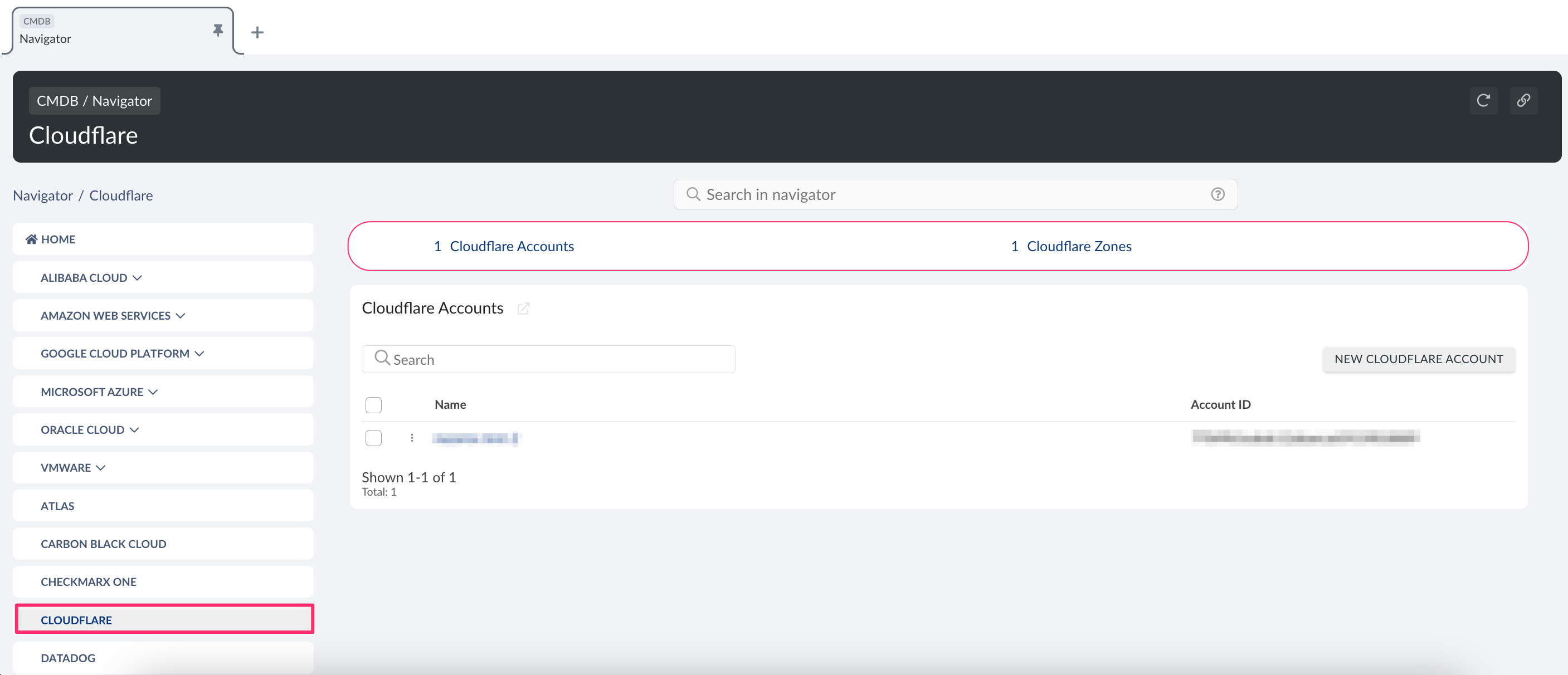 Cloudflare - view Cloudflare data in CMDB.png