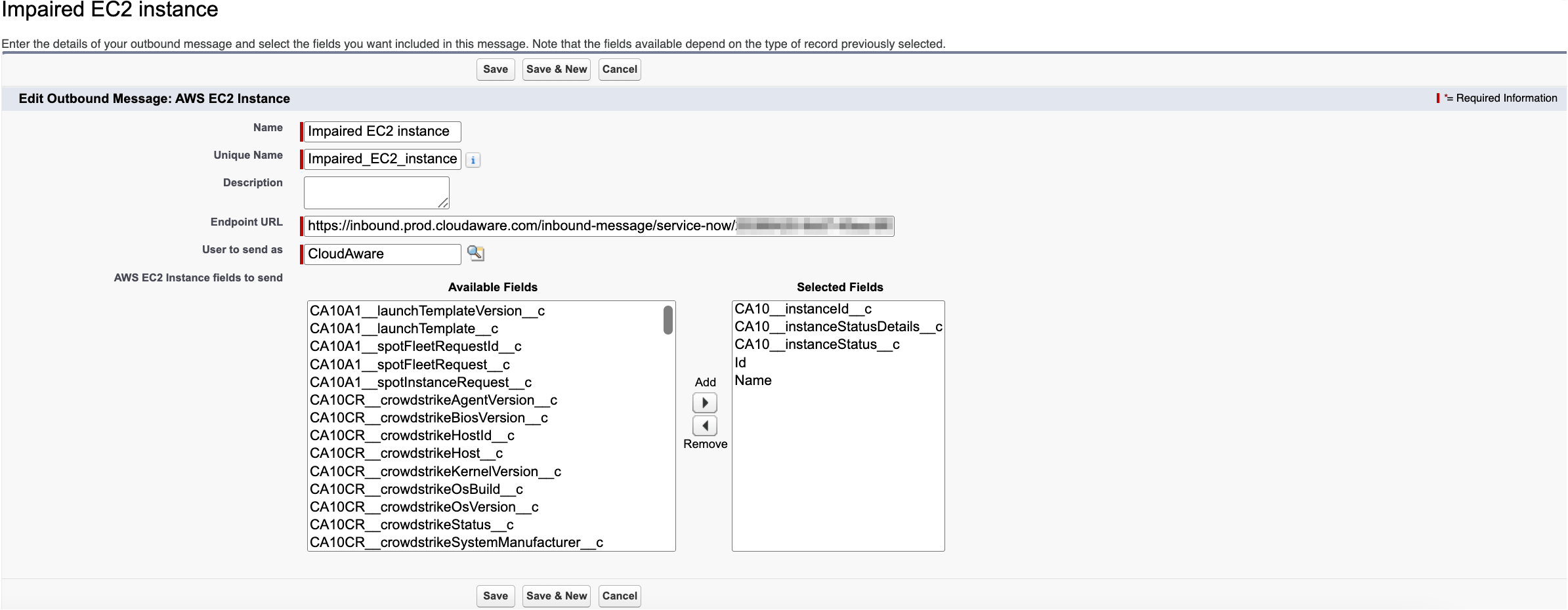 ServiceNow Notification - configure outbound message.png